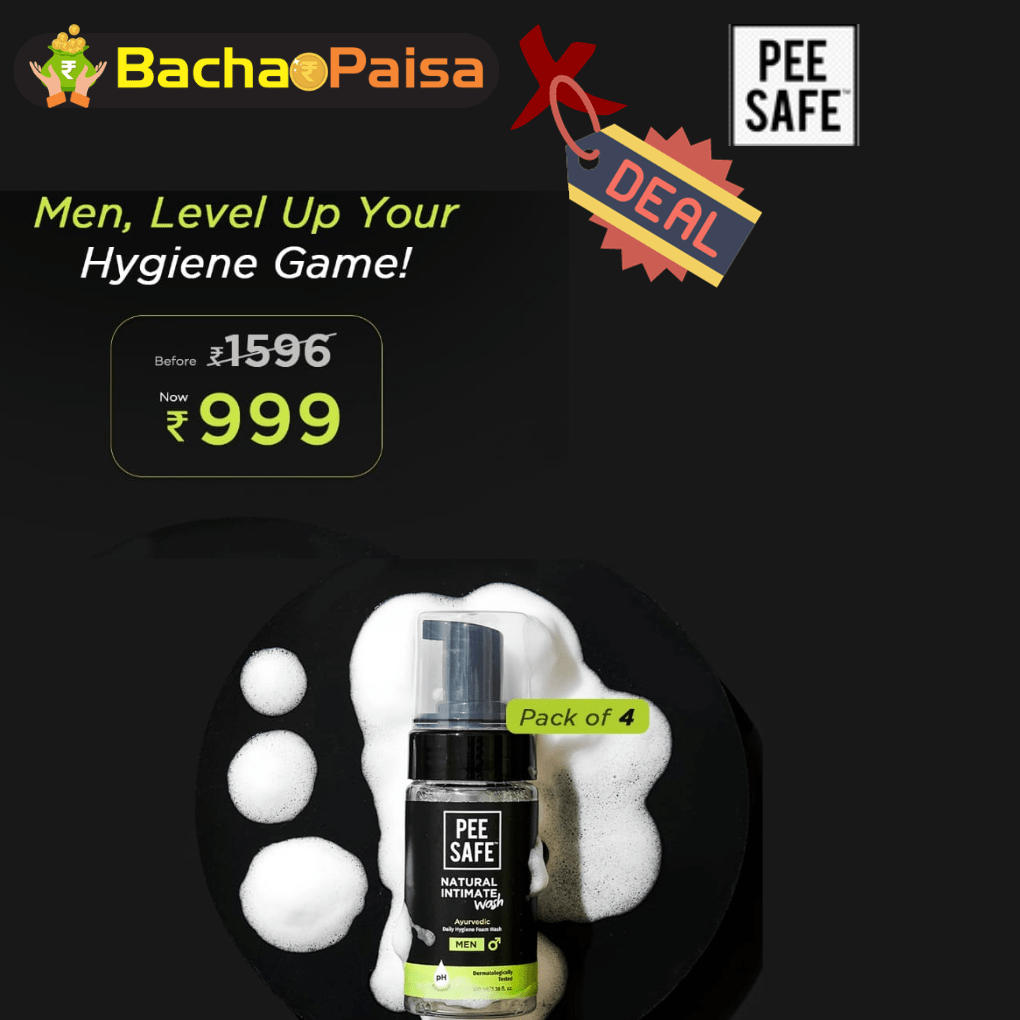 Daily Natural Intimate Wash For Men (Pack of 4)